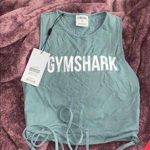 Gymshark ribbon crop top